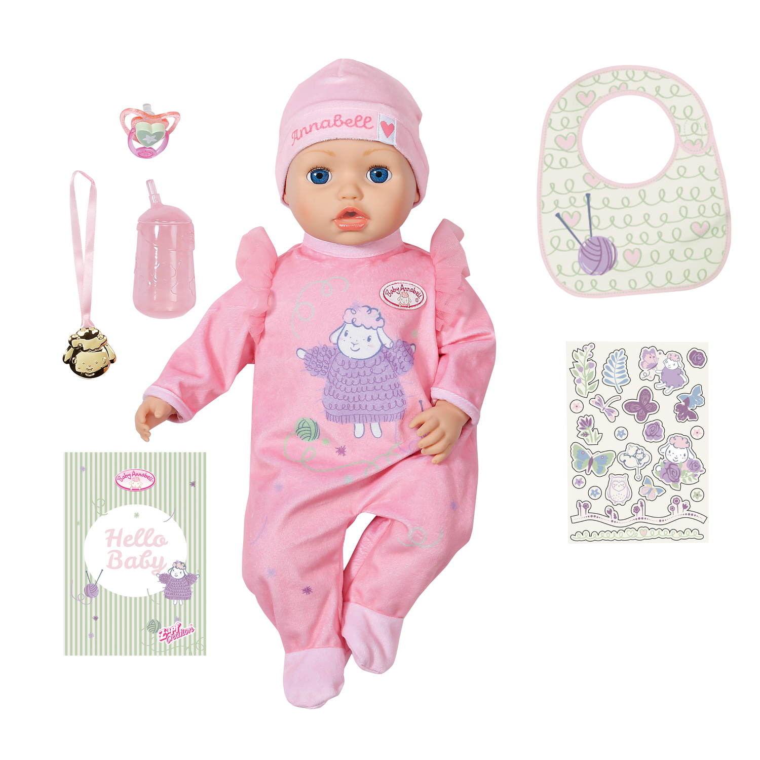 Baby Annabell 43 cm met levensechte functies