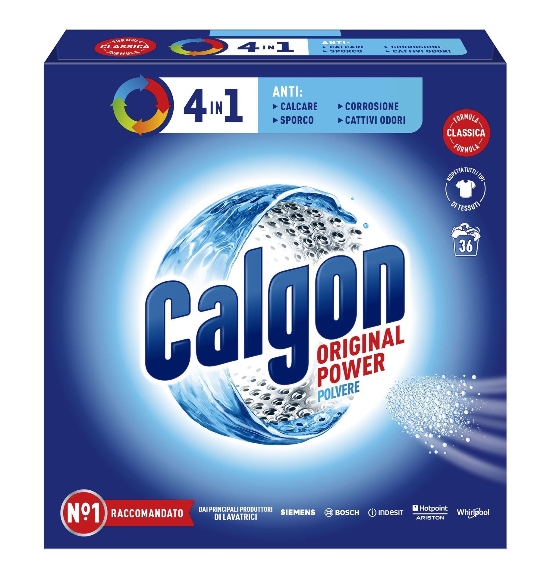 Calgon Wasmachinereiniger Power 4-in-1 1.675 kg - 67 scoops