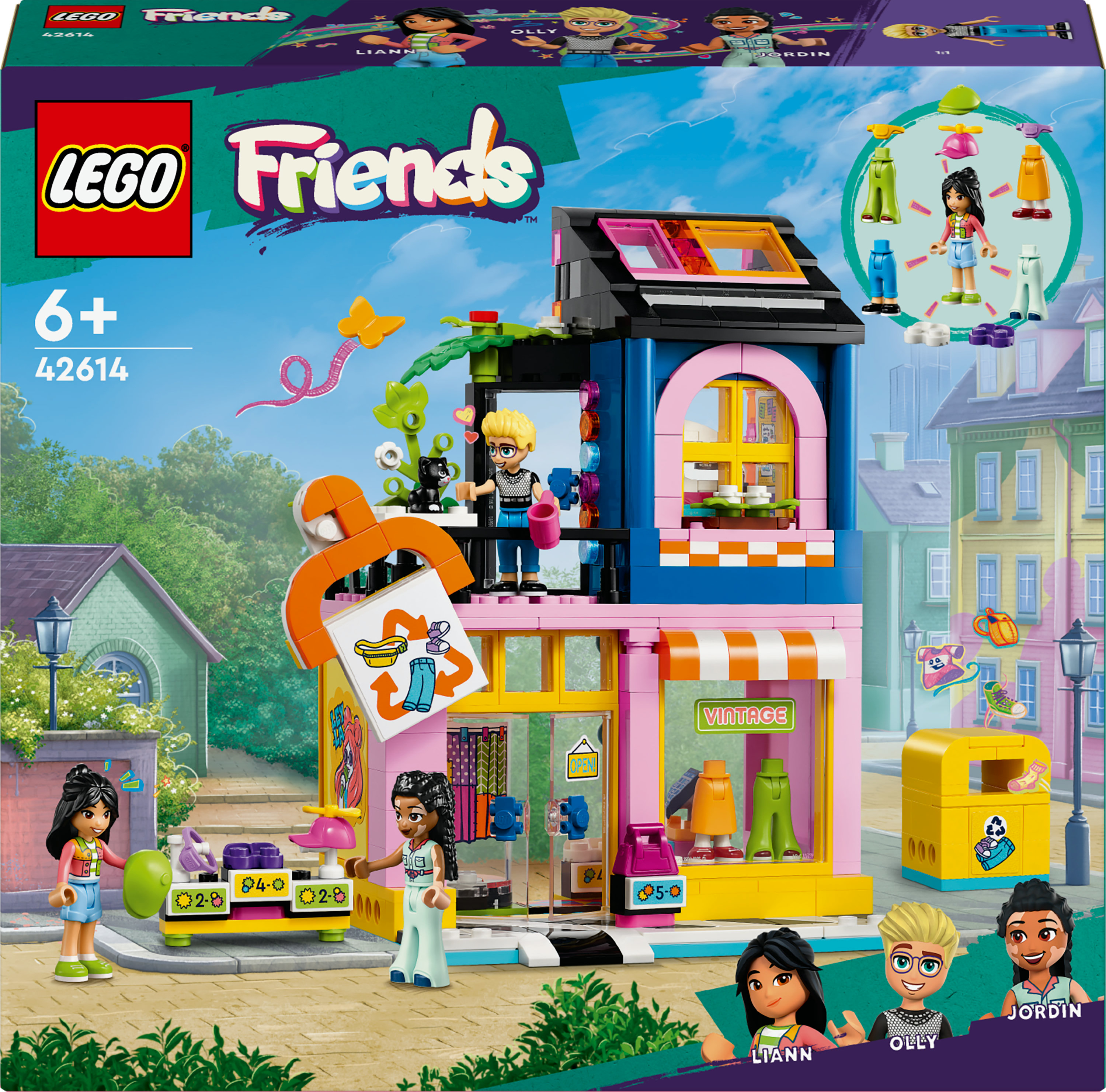 LEGO Friends 42614 Vintage Kledingwinkel