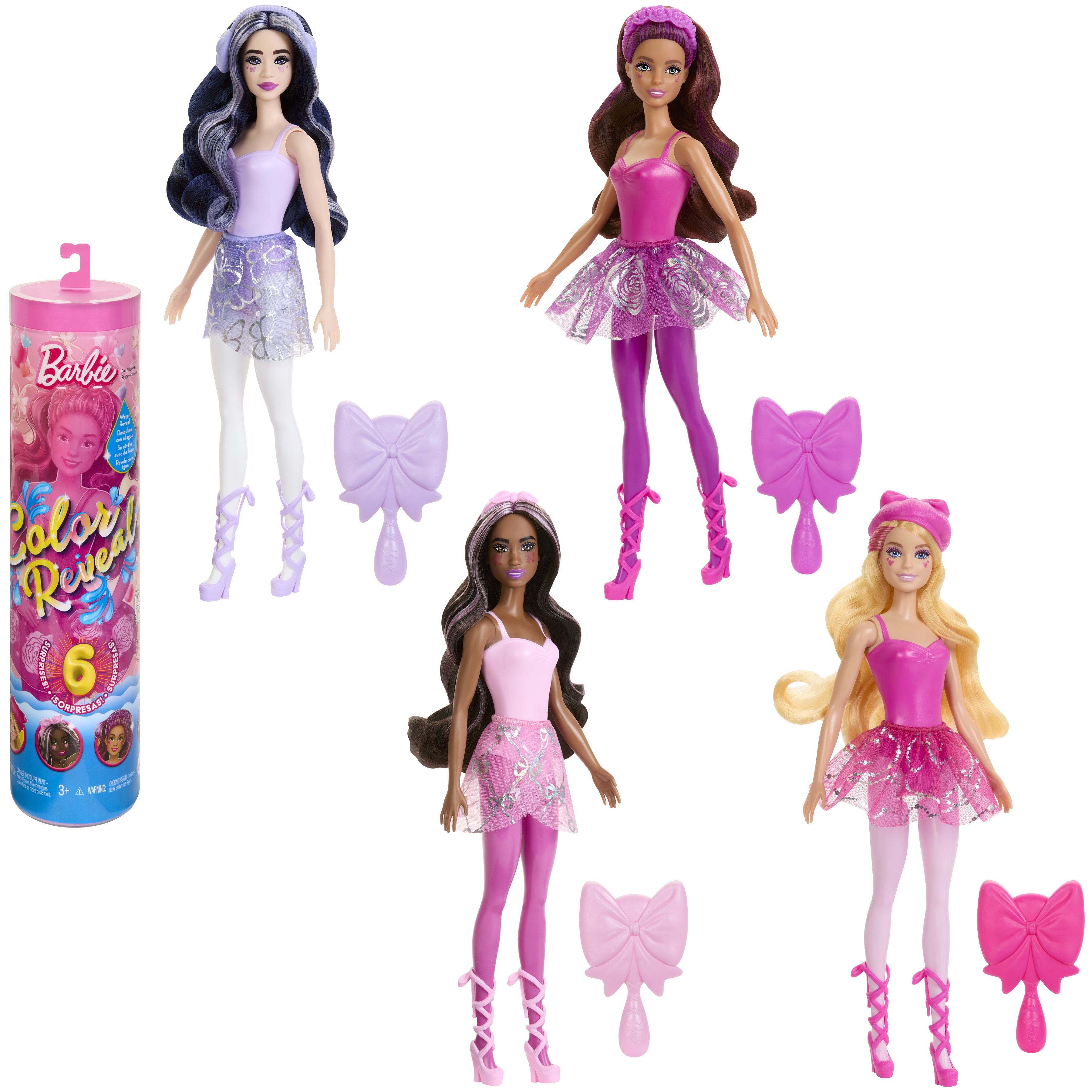Barbie Color Reveal Pop Balletcore Serie