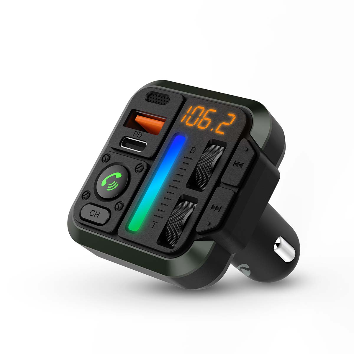 Nedis Fm Audiozender Bluetooth 5.3 en handsfree carkitfunctie