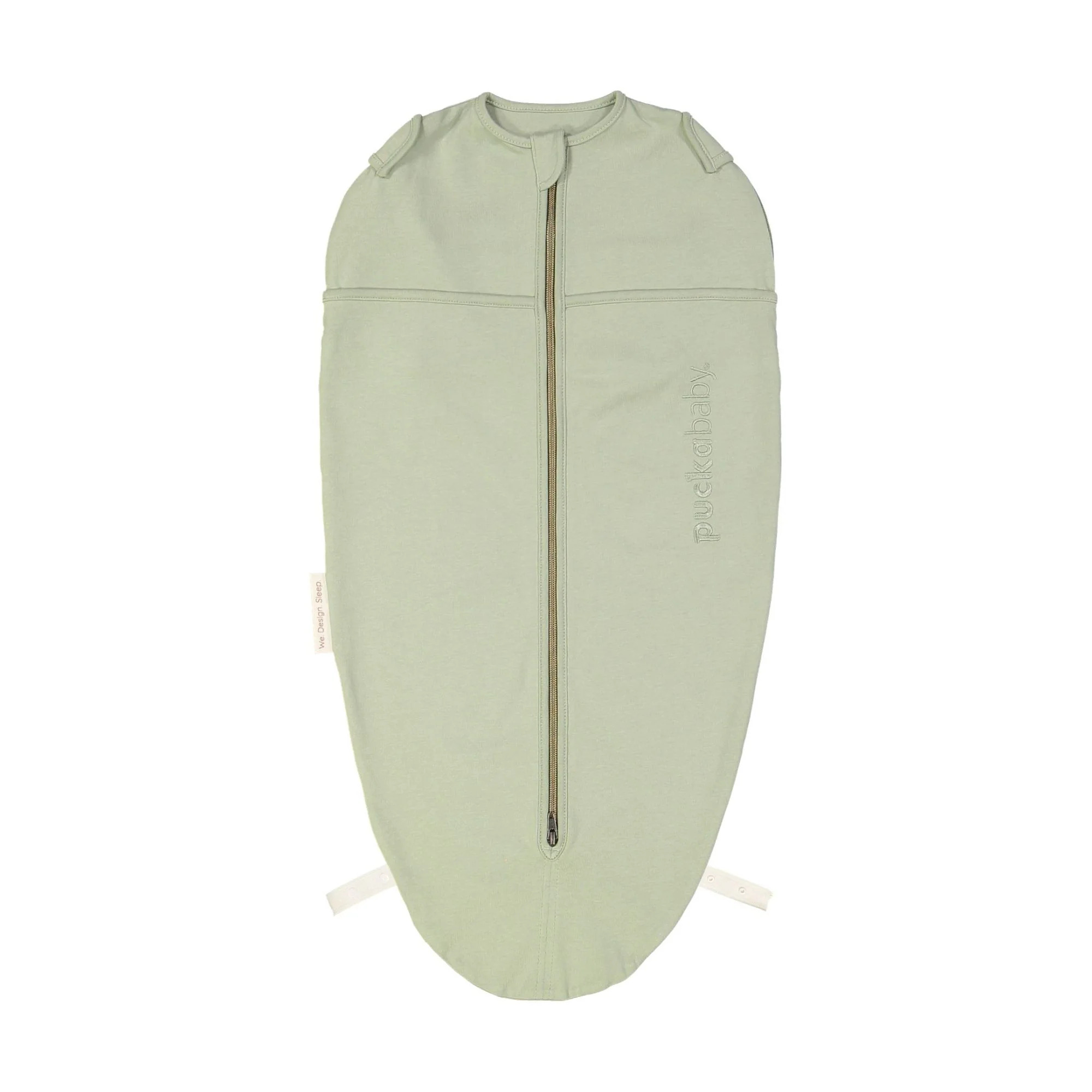 Puckababy Inbakerslaapzak Original Mini Olive Cotton 3-6 maand - Tog 0.5