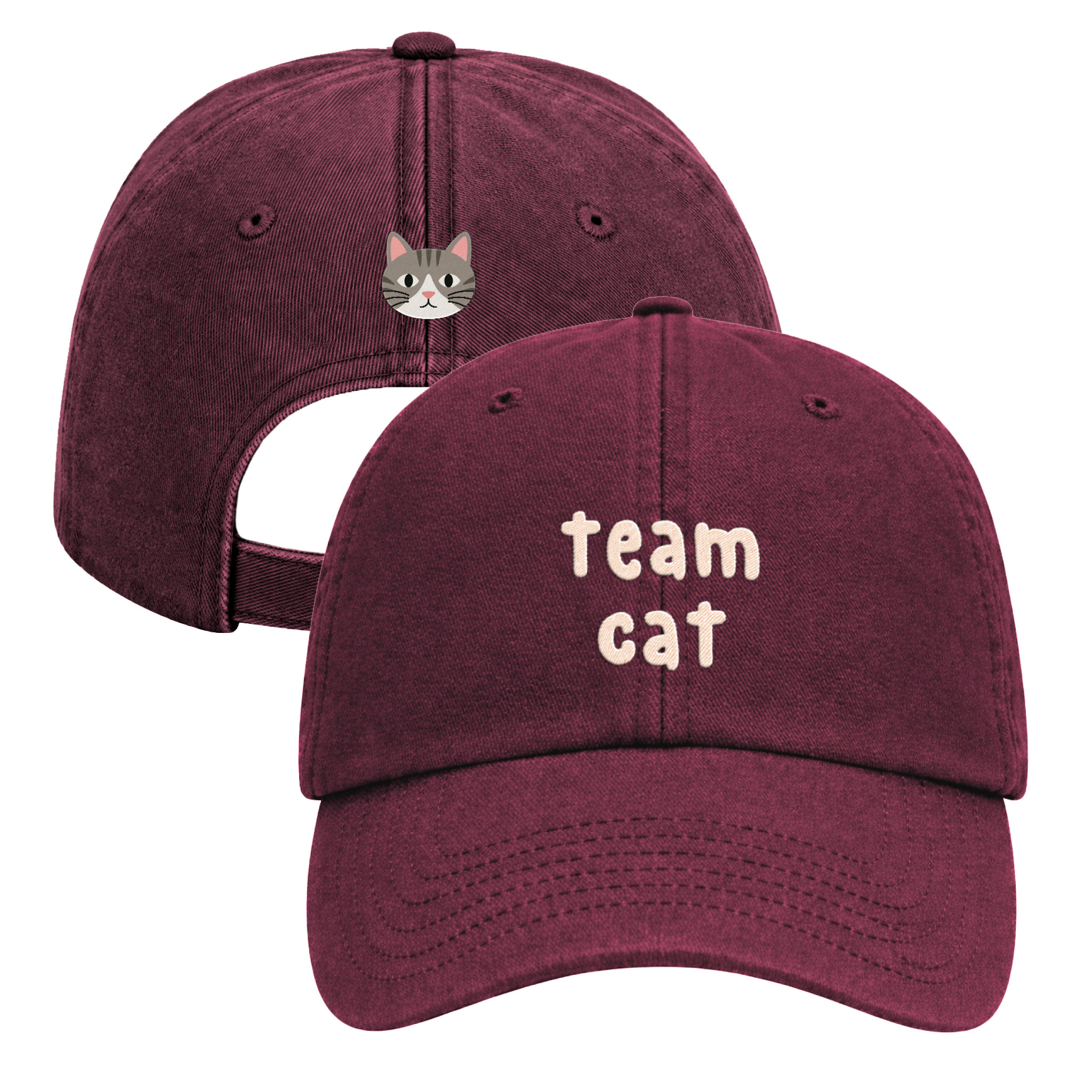 Chez Milo Pet Vintage Team Cat - One Size