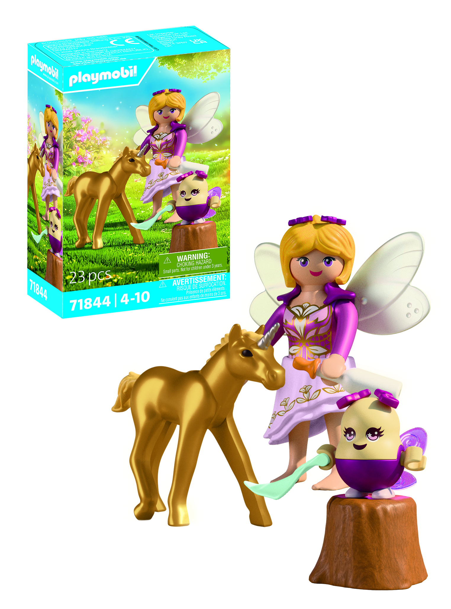 Playmobil Princess Magic 71844 Gouden eenhoornveulen met fee