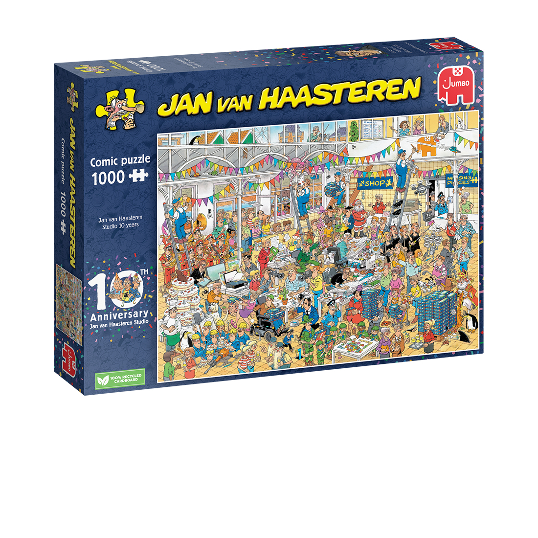 Jan van Haasteren 10 jaar JVH Studio Puzzel 1000 stuks