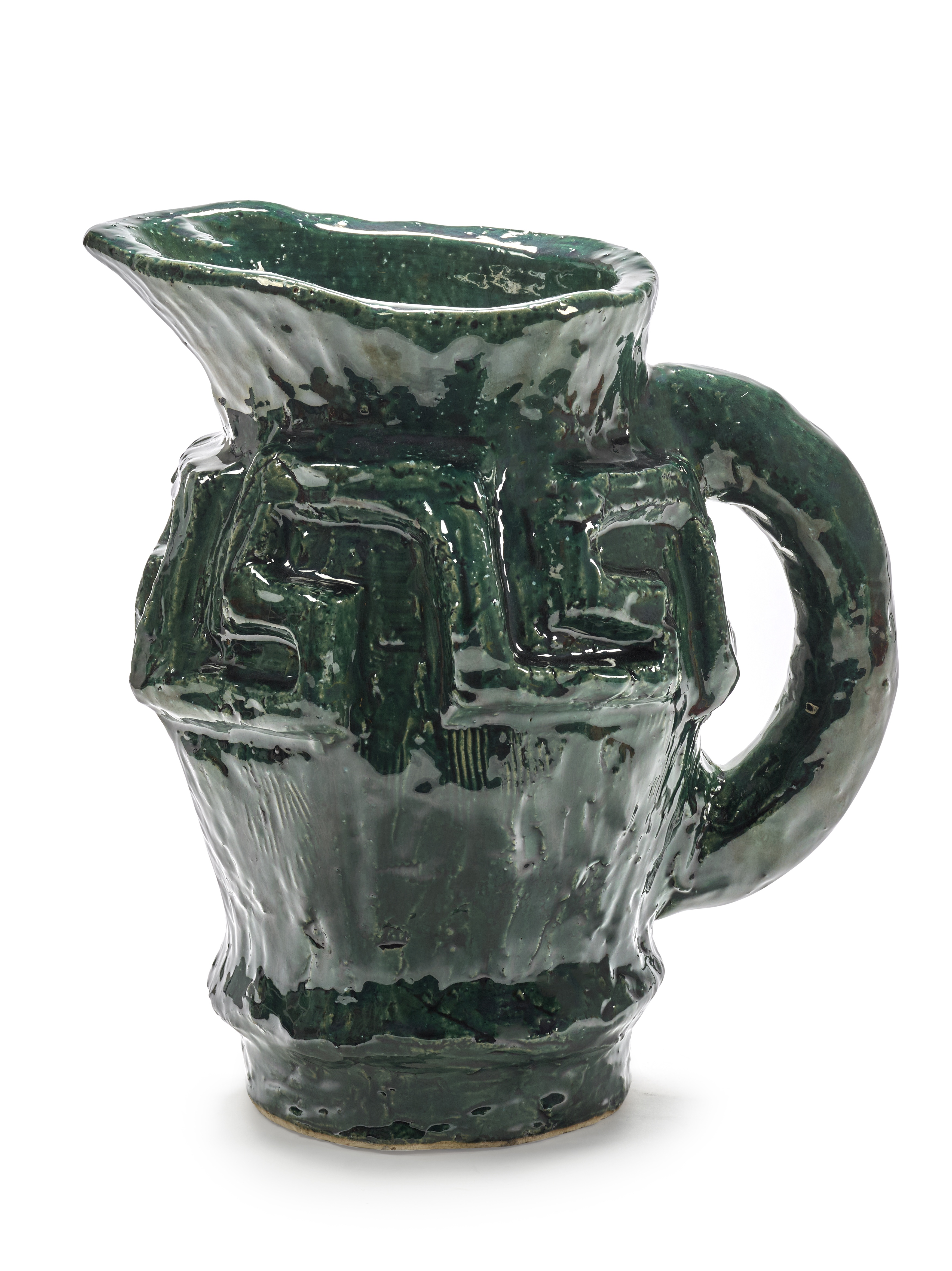 Serax Vaas Look At Me 14 Green 30x22.5x32.5 cm - by Bela Silva