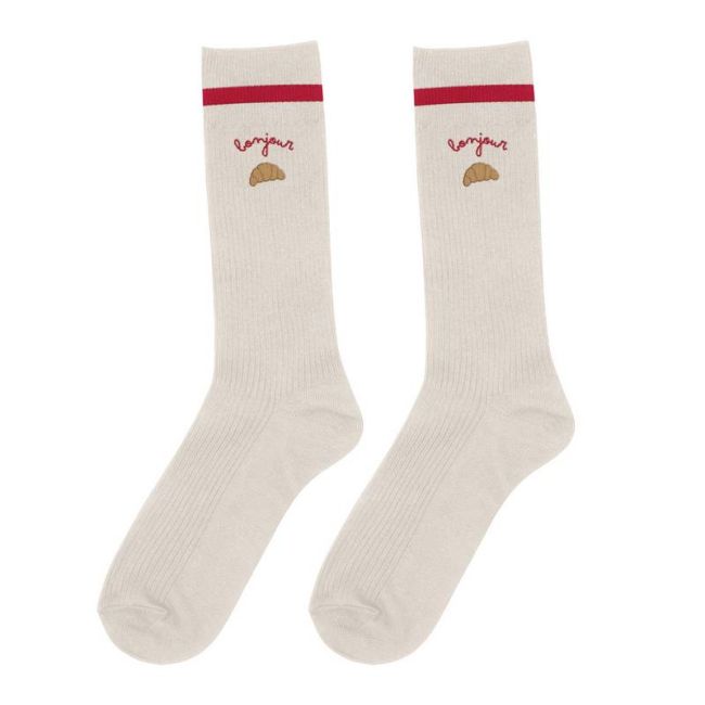 Atelier Pistache Damessokken Patisserie Paris Bonjour - One Size (36-40)