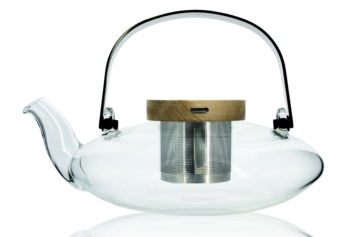 OGO The & Cafe Theepot Sophia 500ml met Inox Theefilter - Glas