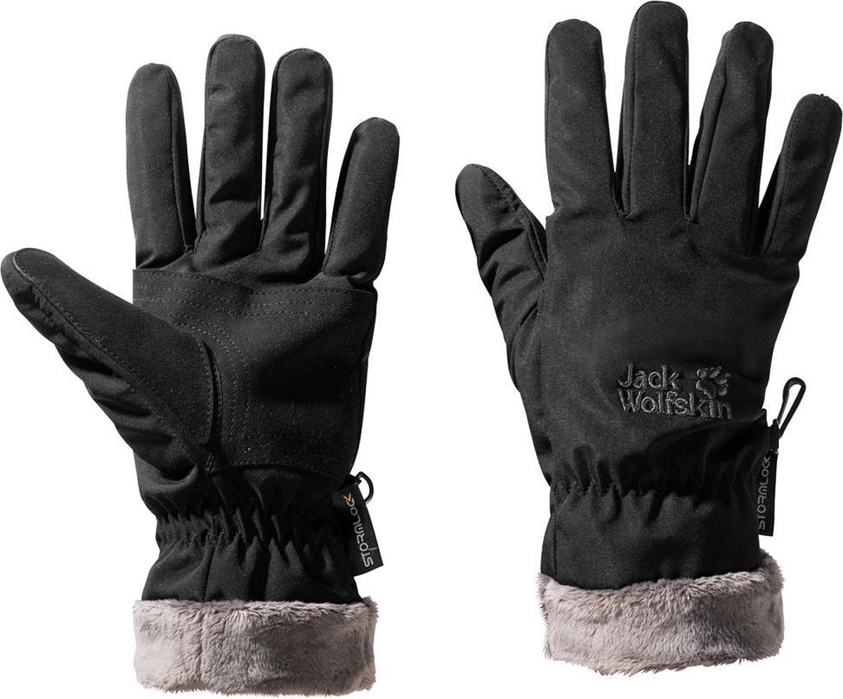 Jack Wolfskin Handschoen Dames Highloft Black - large