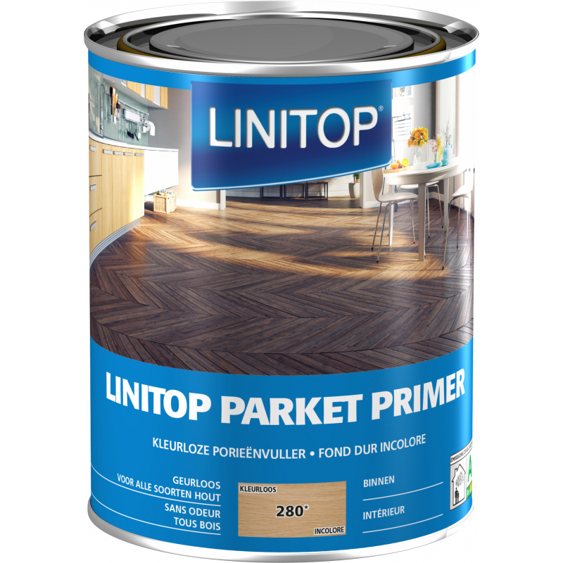 Linitop Primer Parket Kleurloos 1 l