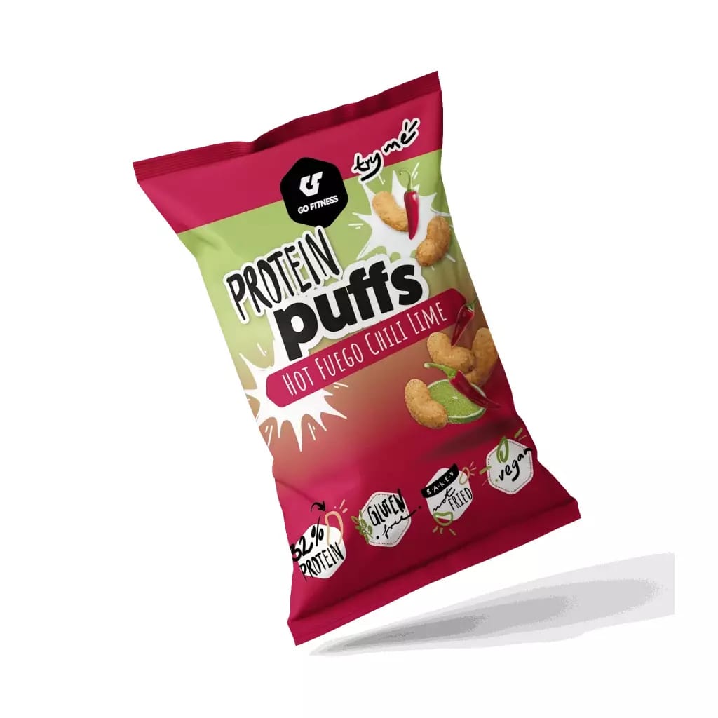 Protein Puffs Hot Fuego Chili Lime 50 g