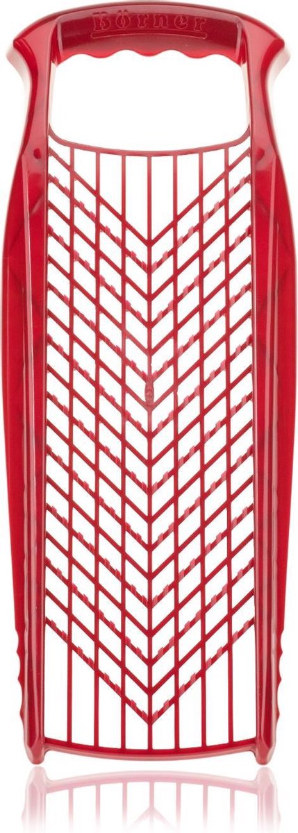 Borner PowerLine Rasp met Fijn en Grove Zijde - Rood - 34x13 cm