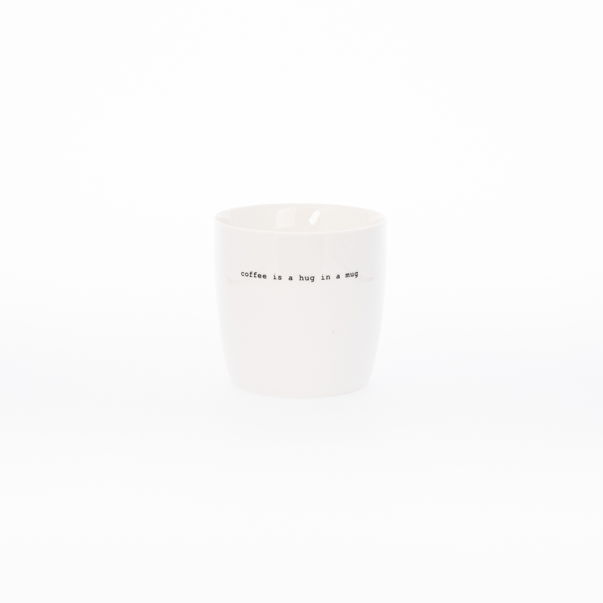 Sögne Mok Coffee is A Hug in A Mug 300ml - Porselein - 9x9 cm