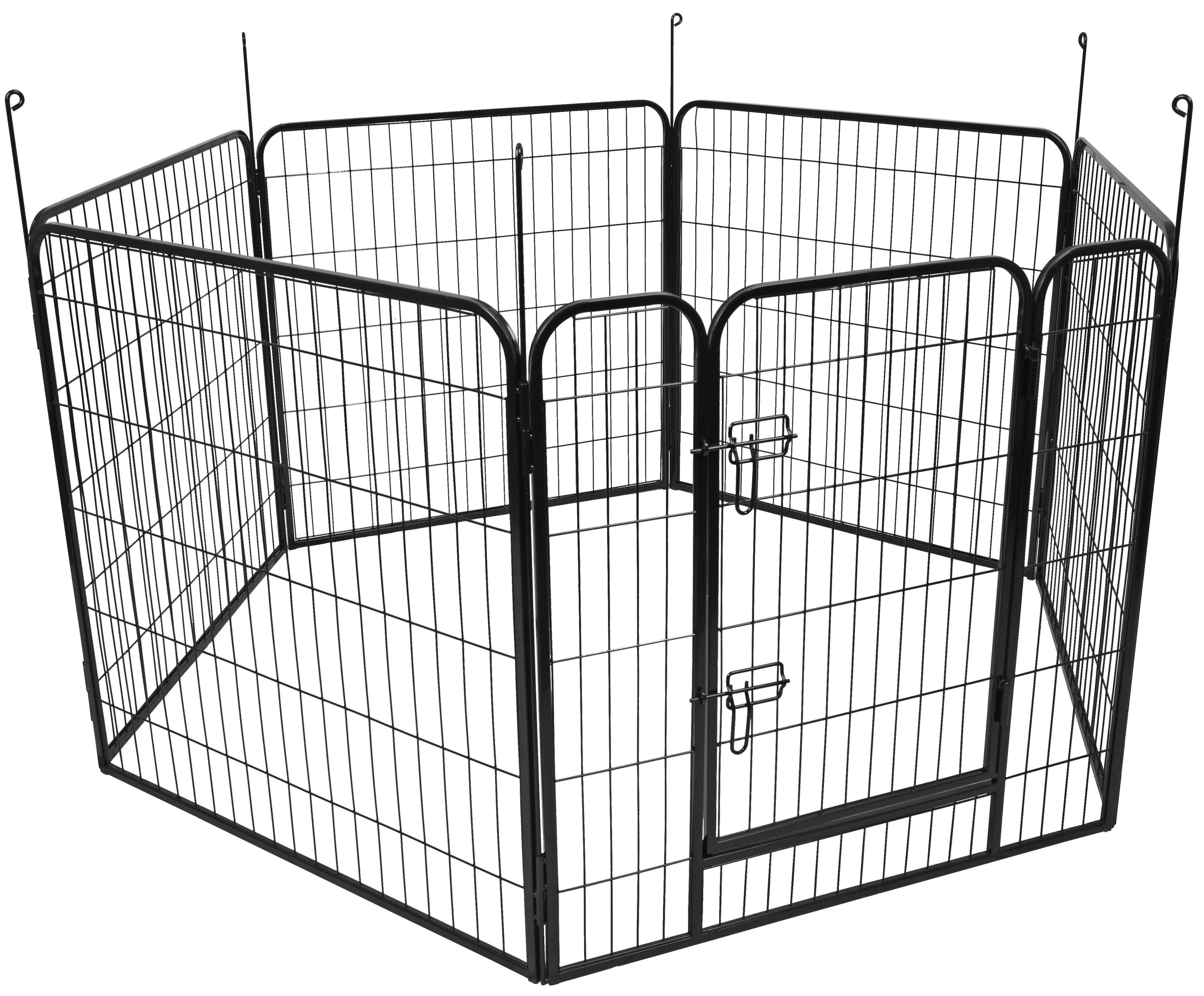 Flamingo Zecta Black 162x140x80 cm Ren voor Binnen Of Buiten - Puppyren