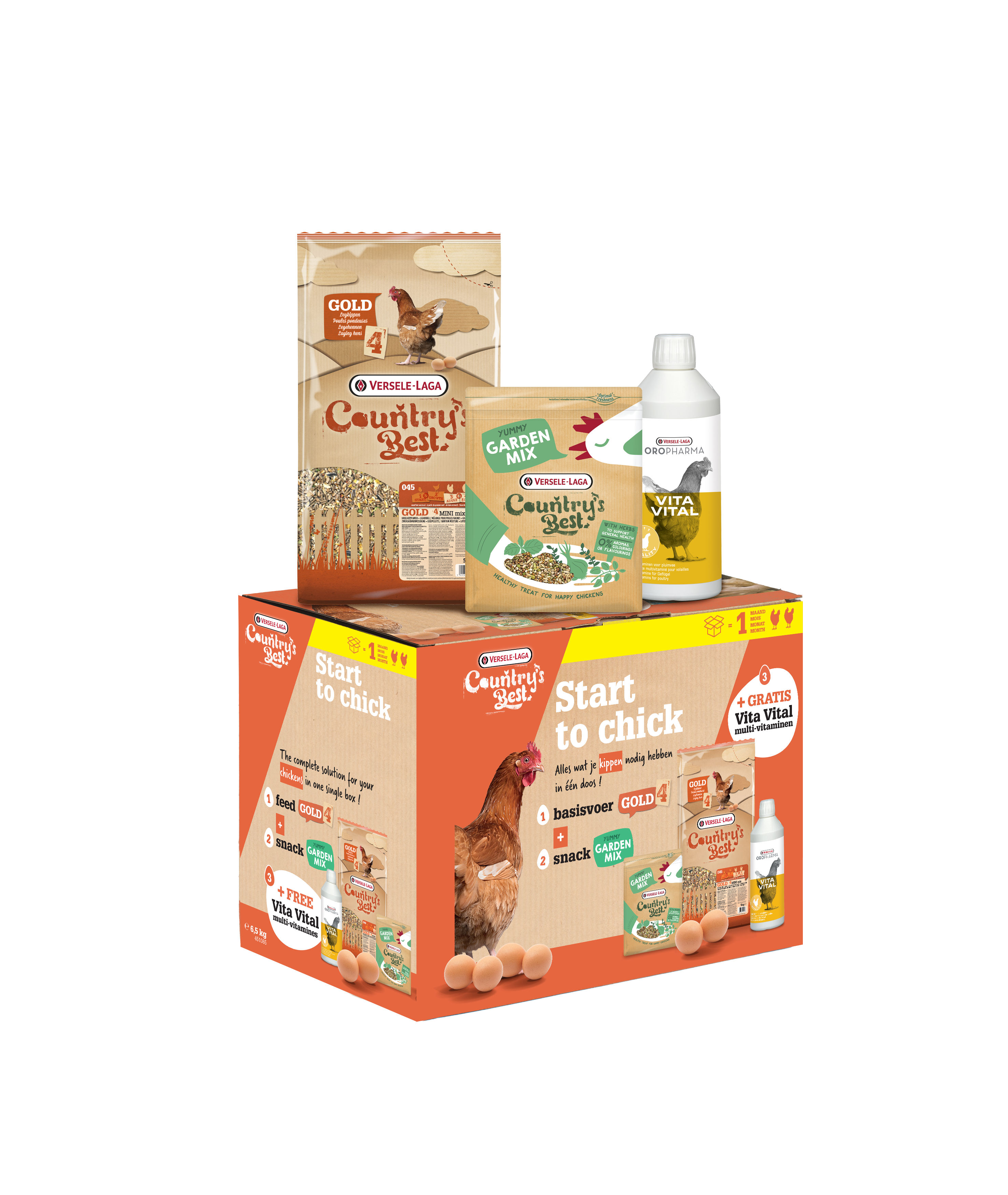 Versele-Laga Country's Best Start to Chick-Box voor Kippen