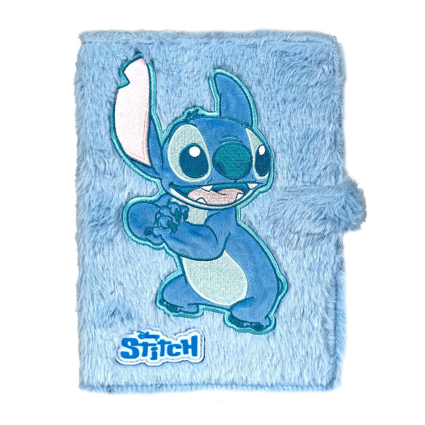 Stitch Notebook A5 Fluffy Blauw