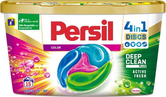 Persil Wasmiddel Discs Color 15 stuks