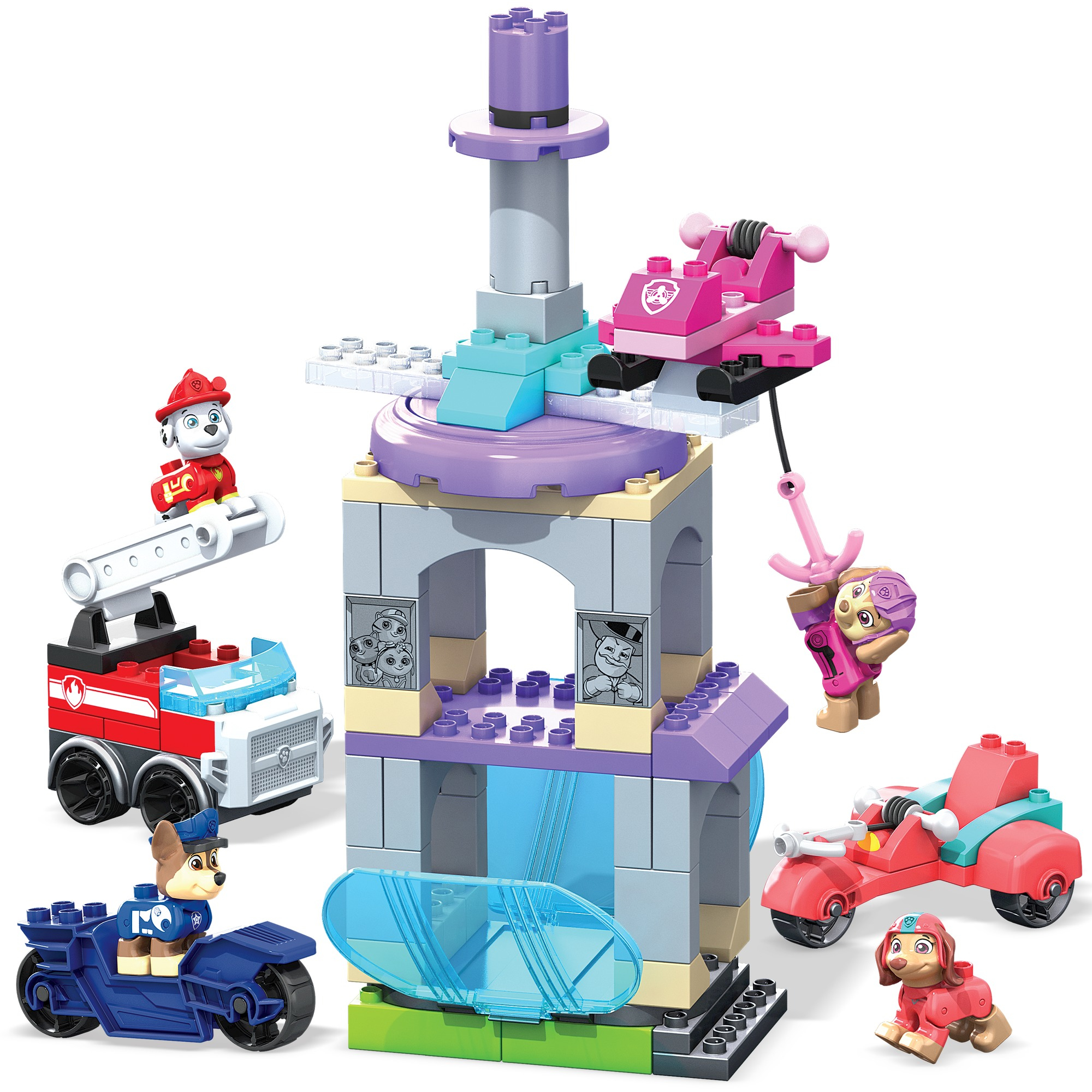 Mega Bloks PAW Patrol Ride and Rescue Vehicle Park Mega Bloks PAW Patrol Ride and Rescue Vehicle Park