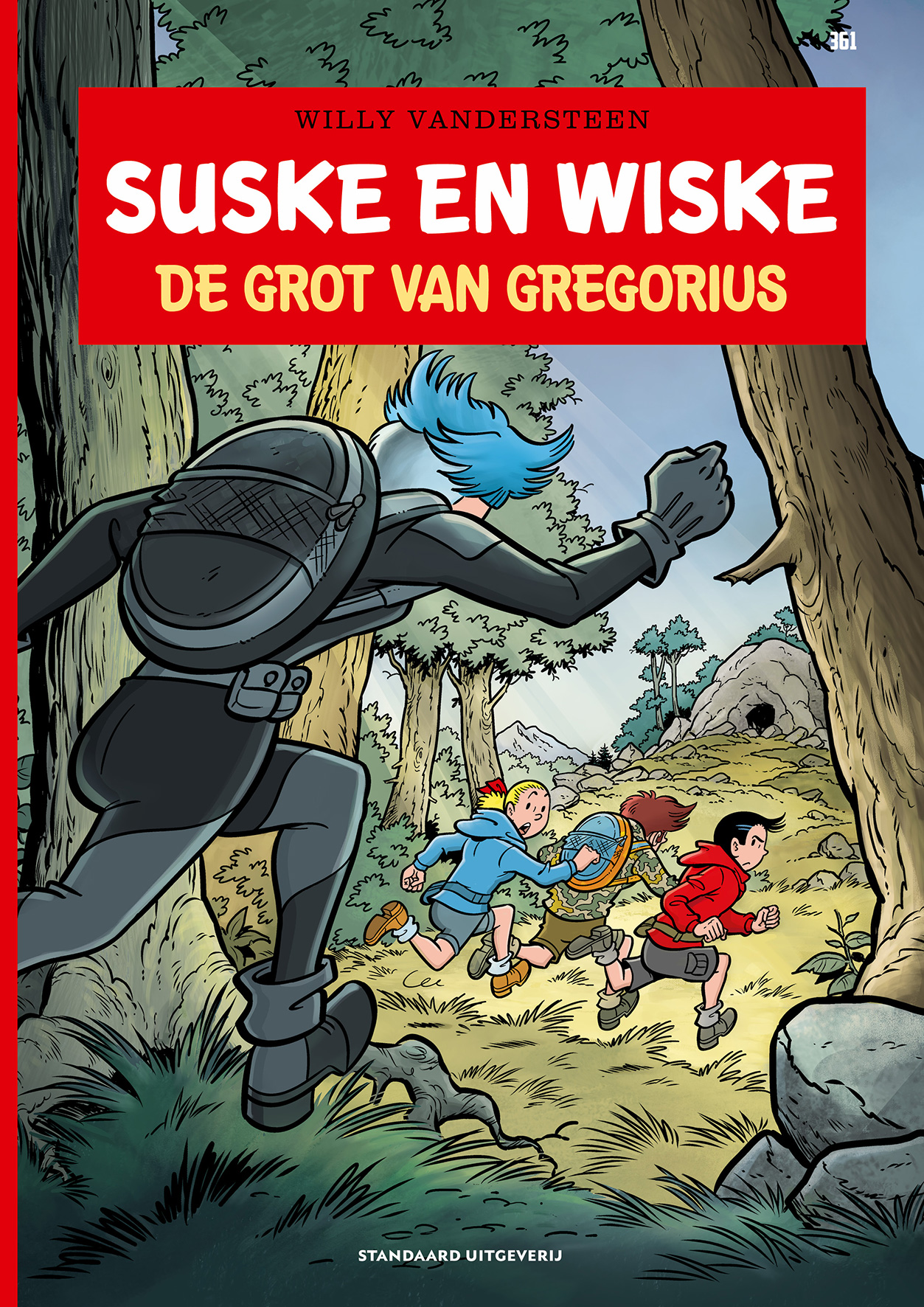 Stripverhaal Suske en Wiske 361 De Grot van Gregorius