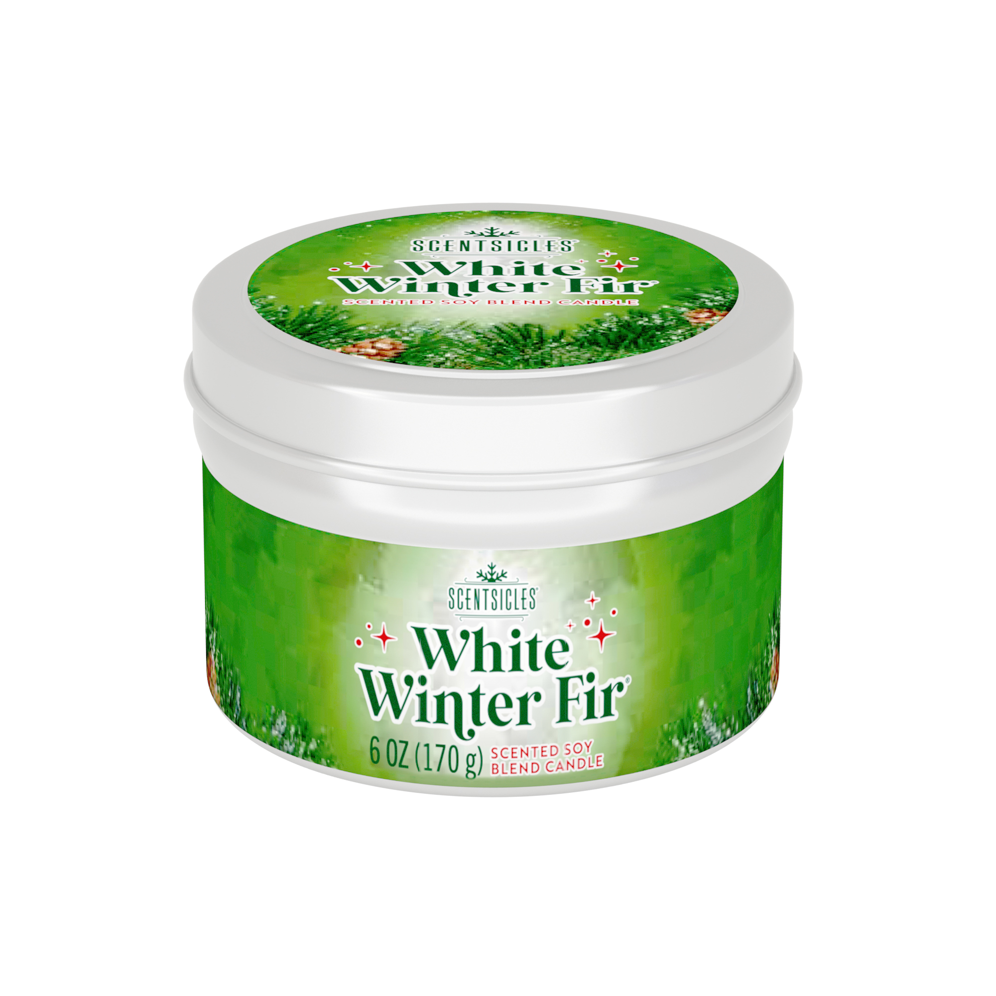 Scentsicles Geurkaars White Winter 170g