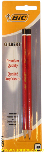 Bic Gilbert 33 Grafietpotloden HB 2 stuks - Blister