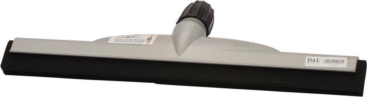 Moerman Vloerwisser Easy-fix 35 cm Natuurrubber Zwart 75 mm