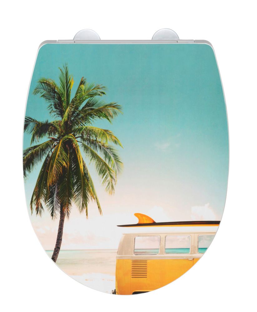 Wenko Toiletzitting Corbara Thermoplast Hoogglans