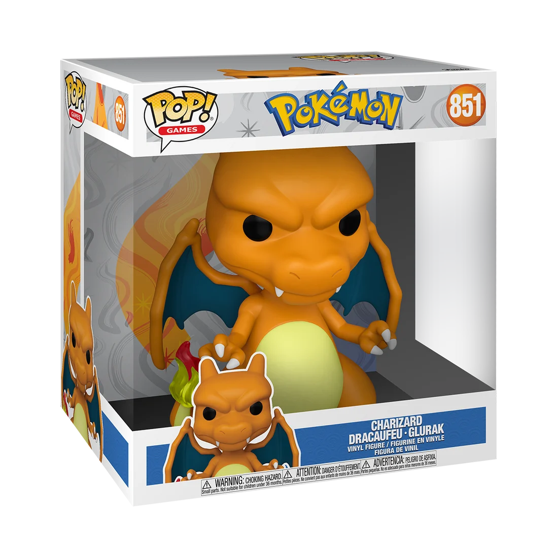 Funko Pop! Games - Pokémon: 10" Jumbo Charizard 851