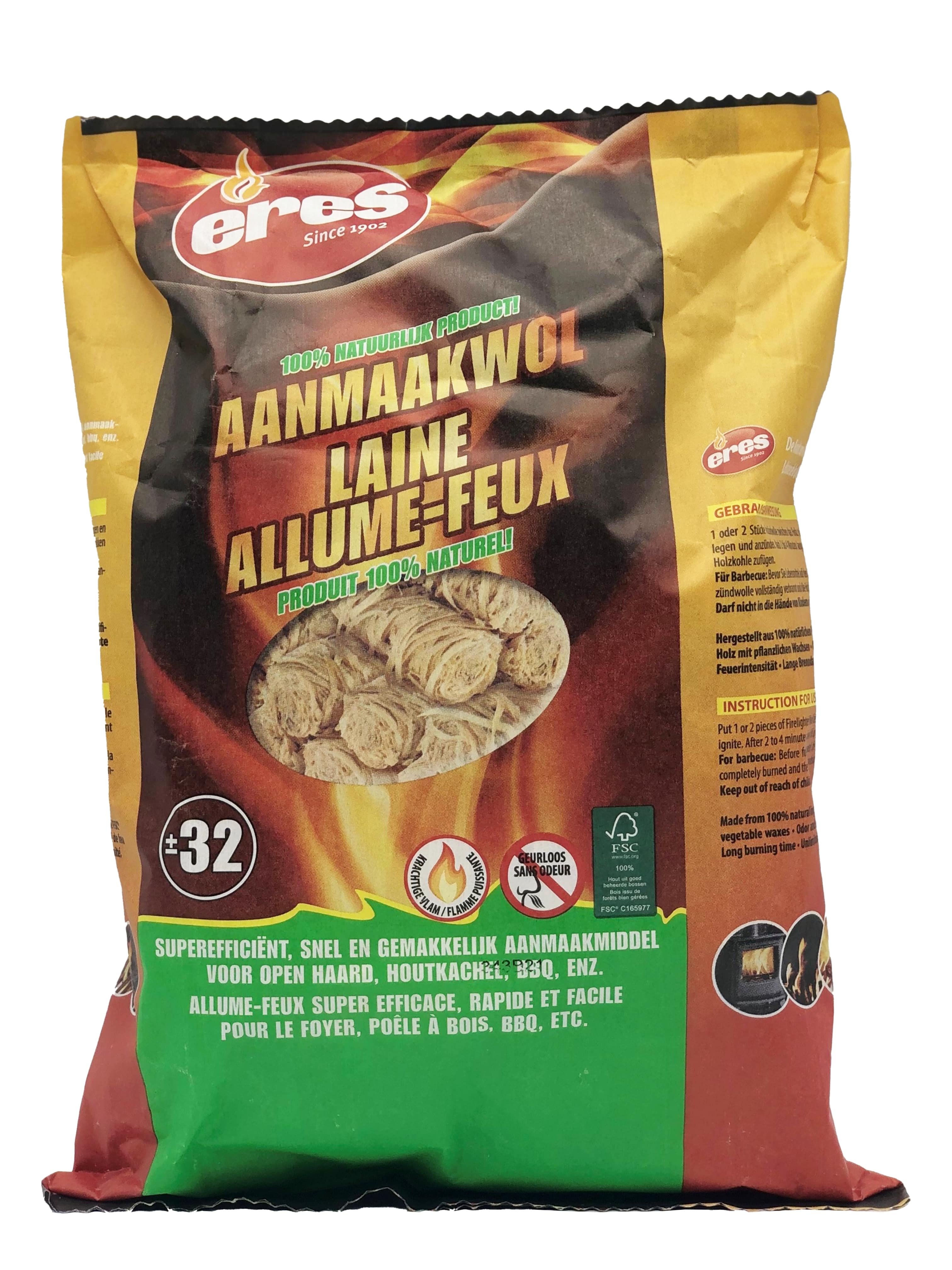 Eres Aanmaakwol - 400 g - 30 stuks