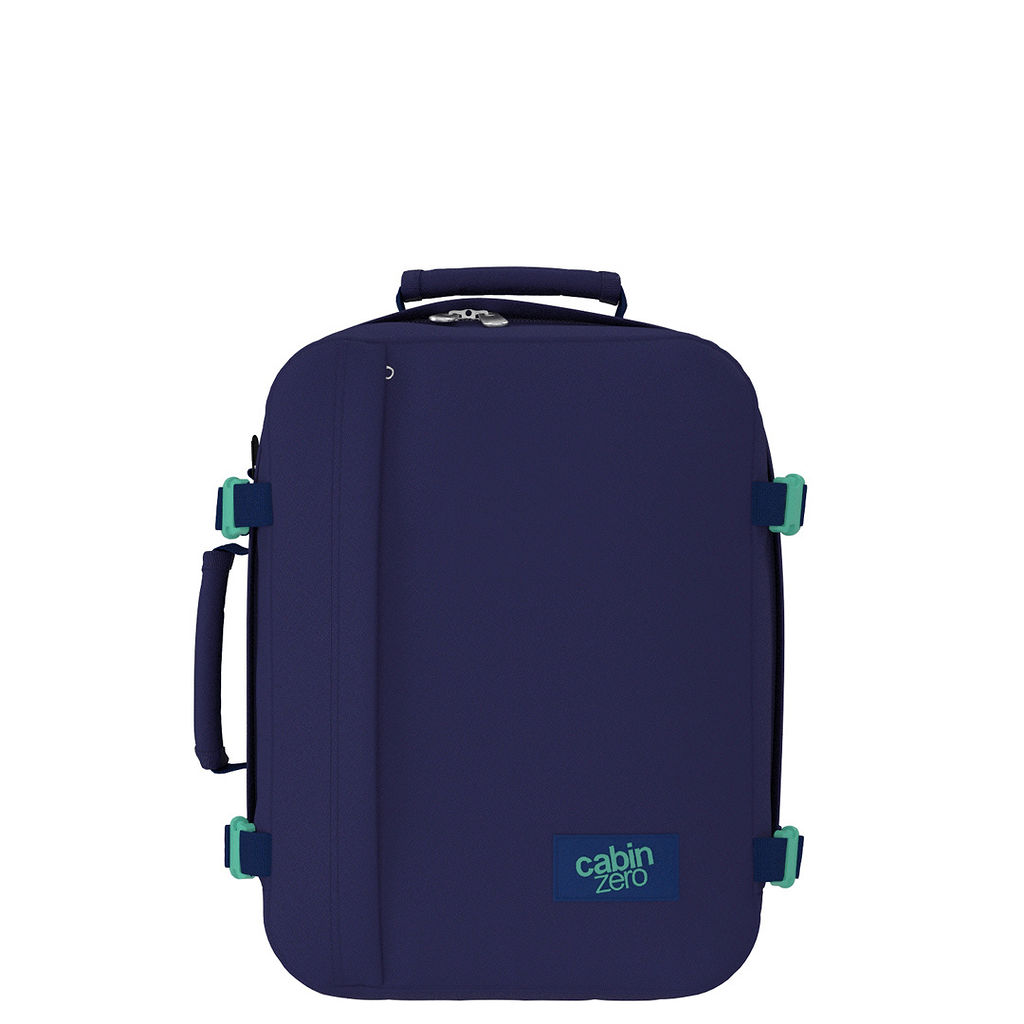 CabinZero Rugzak Classic 28 l - Deep Ocean - 39x29.5x20 cm - Cabincase - Underseater