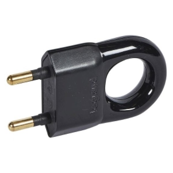 Legrand Stekker 2-polig Zwart 2.5A 250V