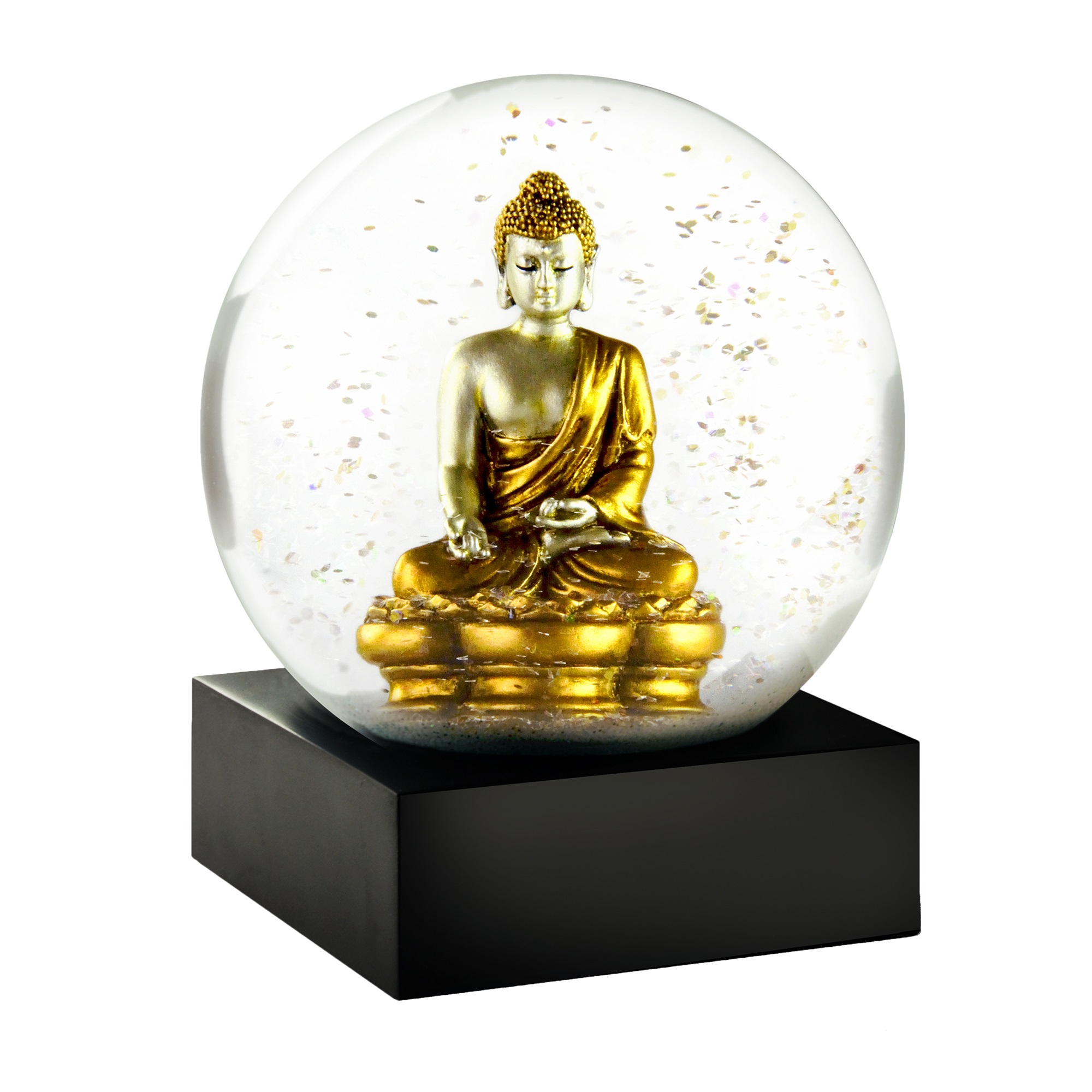 CoolSnowGlobes Buddha Gold Groot