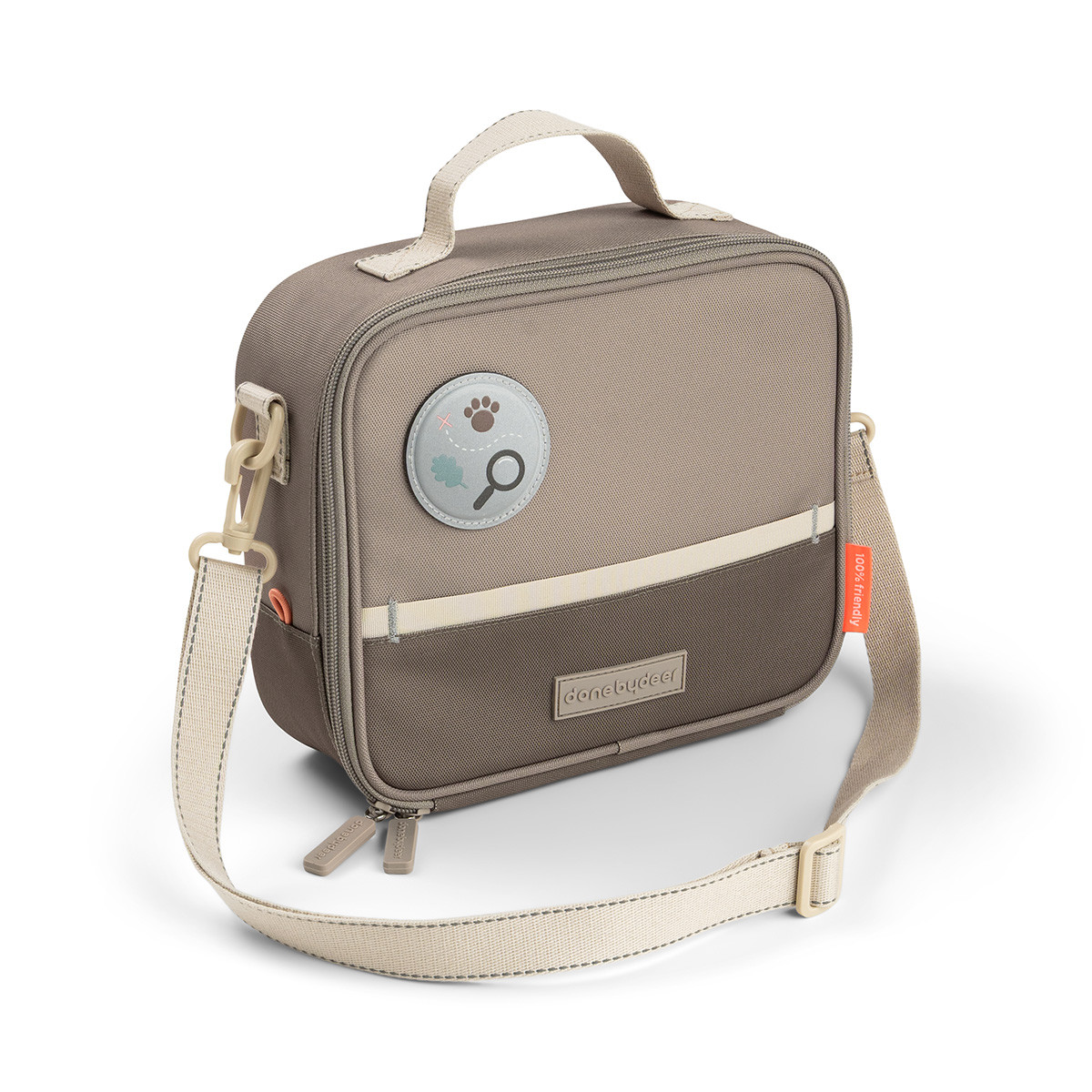 Done By Deer Lunchtas Isothermisch Tiny Trails Sand 24.5x10x21 cm