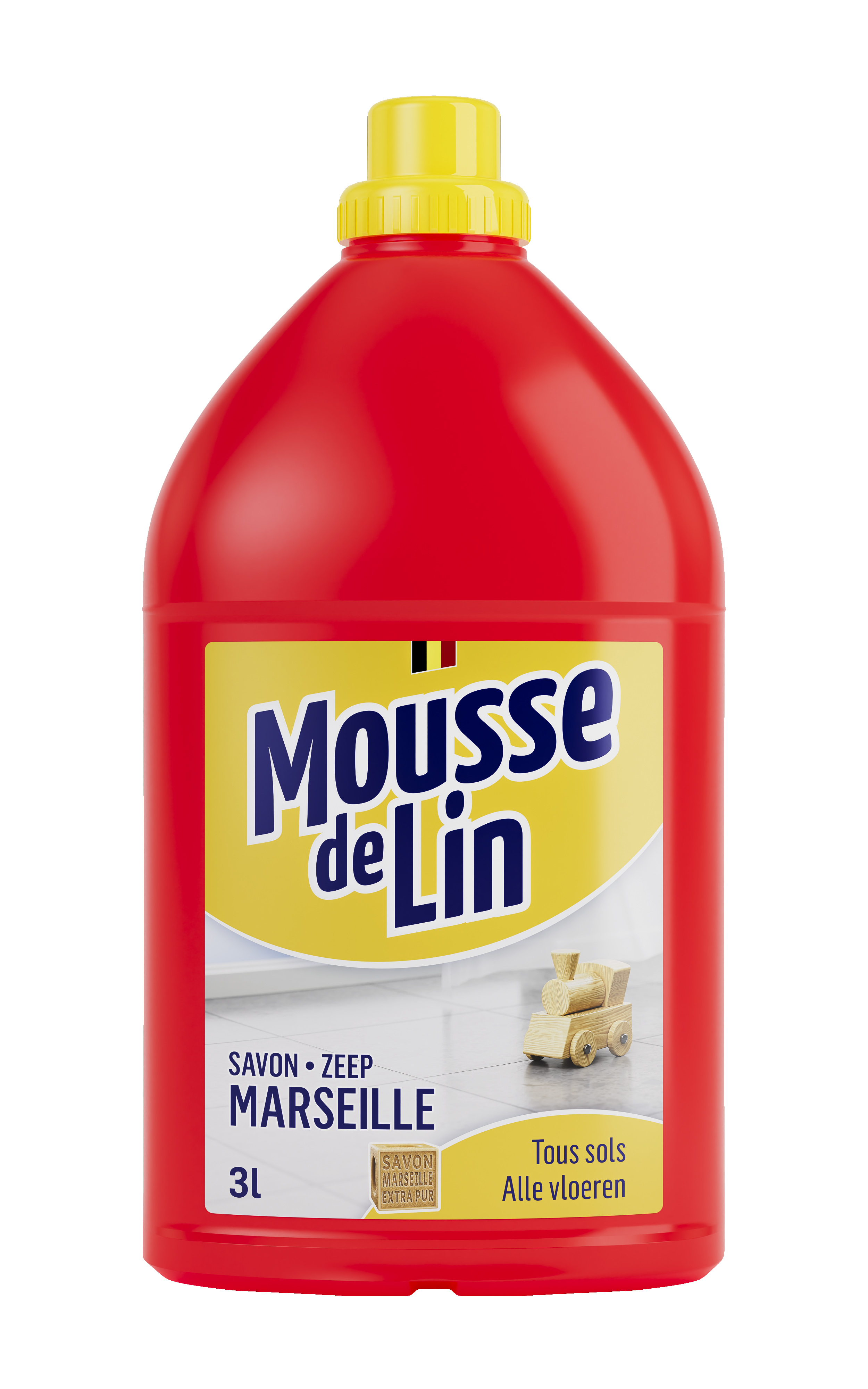 Mousse De Lin Vloerzeep Marseille - 3 L