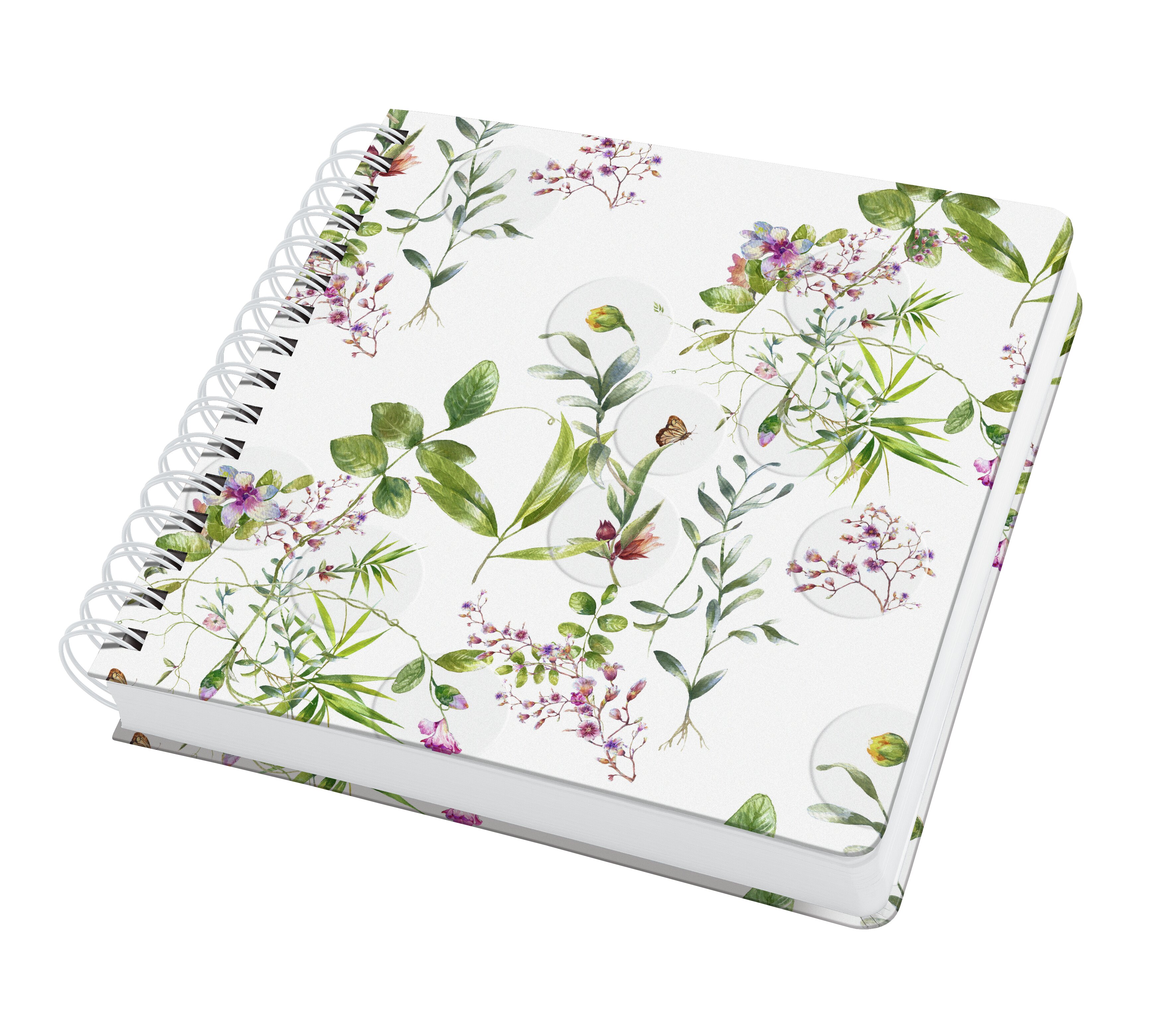 Sigel Notitieboek Jolie A5 Vierkant Blanco 240 blz. Fairytale Garden