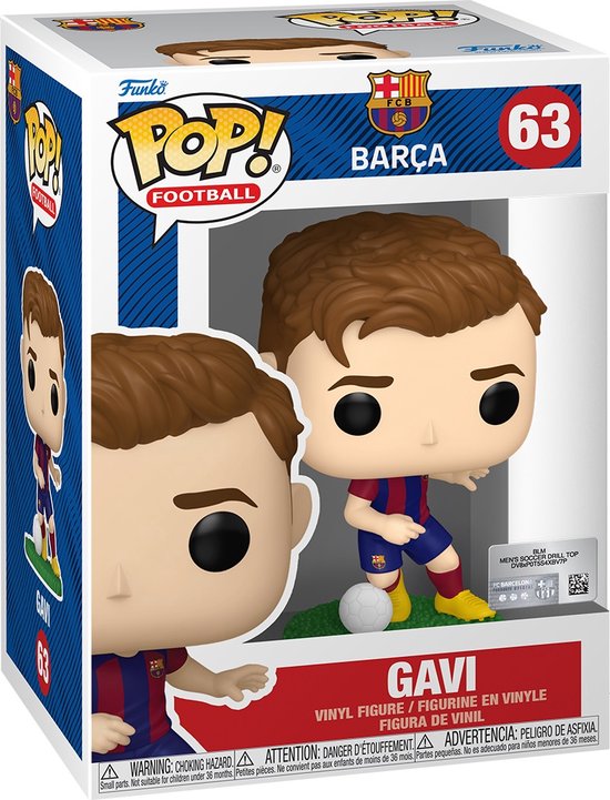 Funko Pop! Football - FC Barcelona: Gavi 63