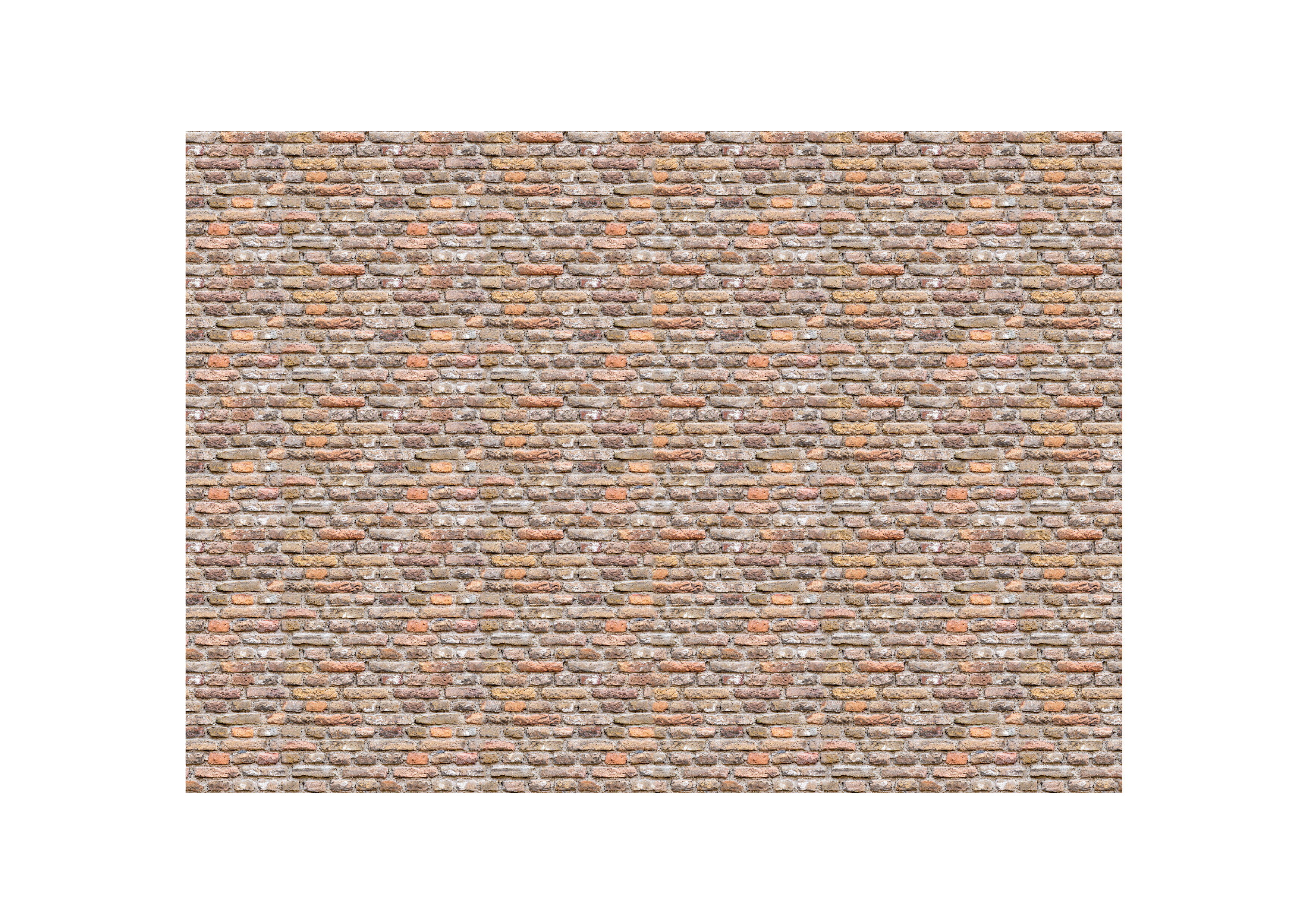 My Village Sheet Bakstenen 21x29.7 cm