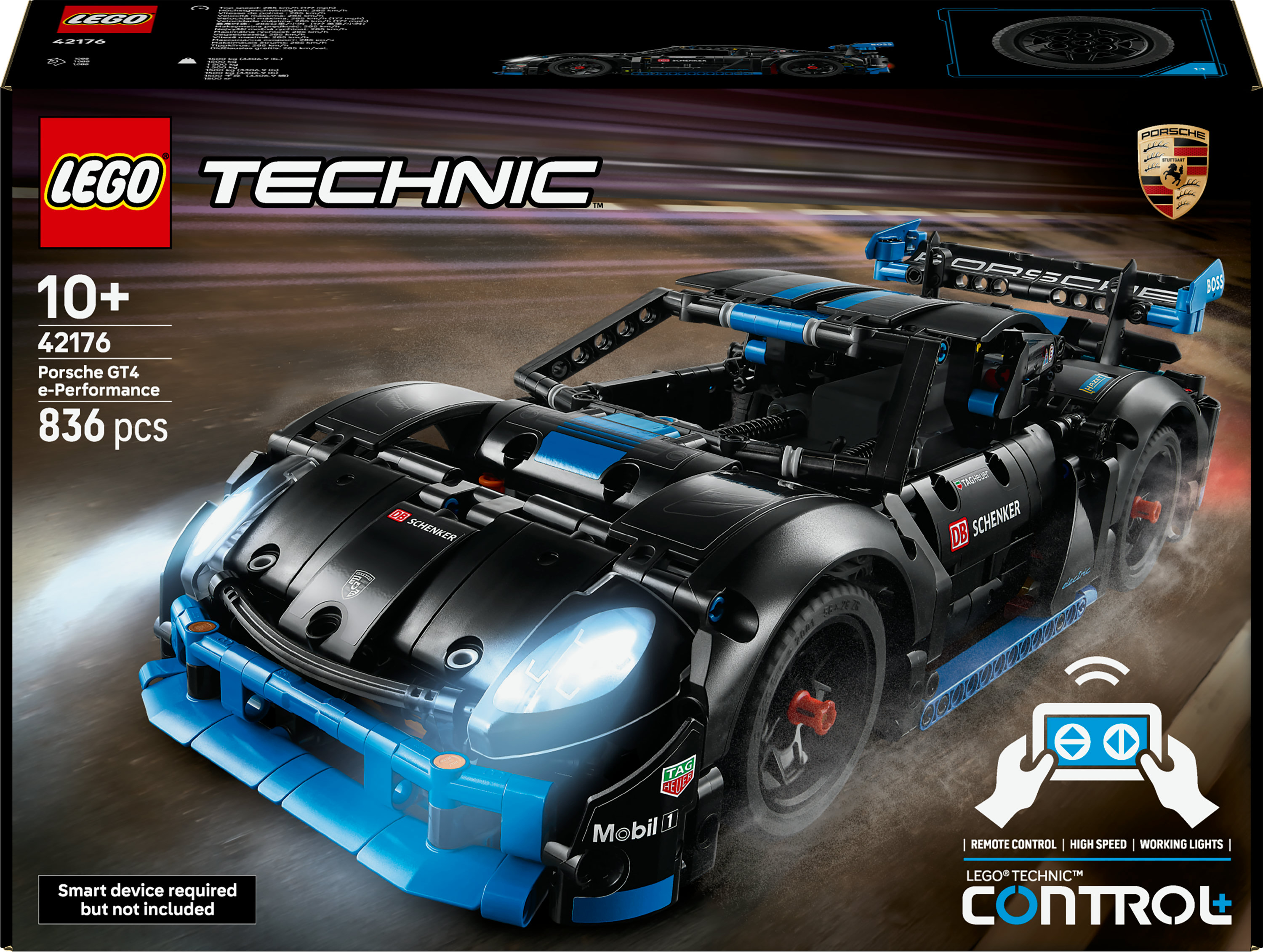 LEGO Technic 42176 Porsche GT4  e-Performance racewagen