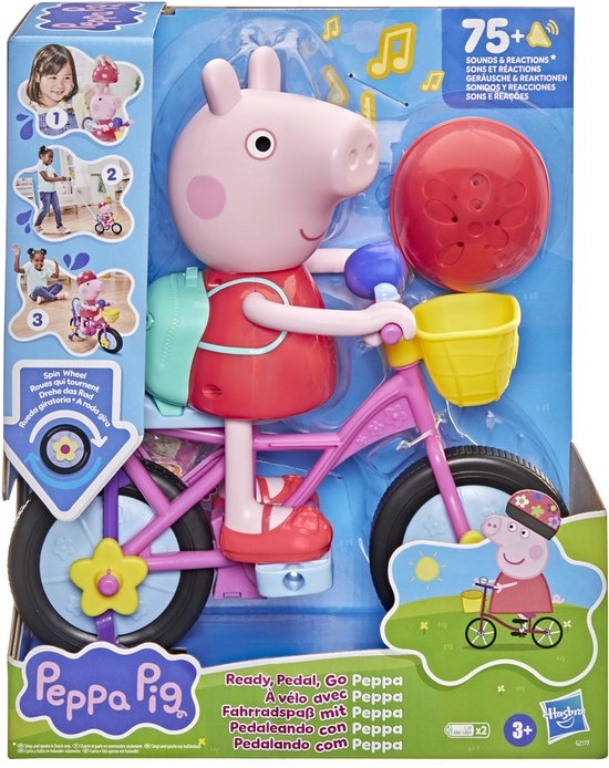 Peppa Pig - Peppa Ready Pedal Go Peppa, fiets