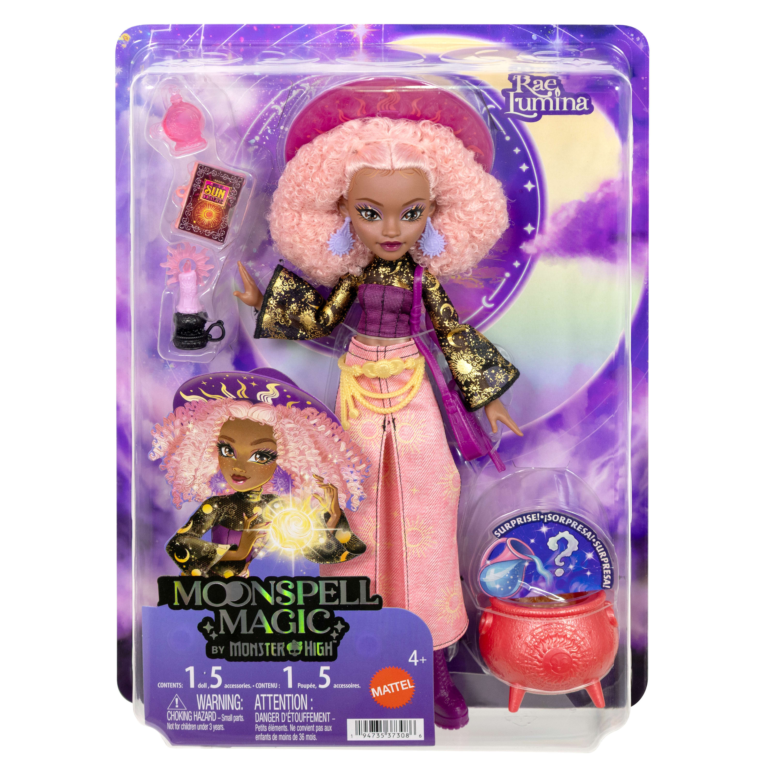 Monster High - Moonspell Magic - Rae Lumina -> Sun