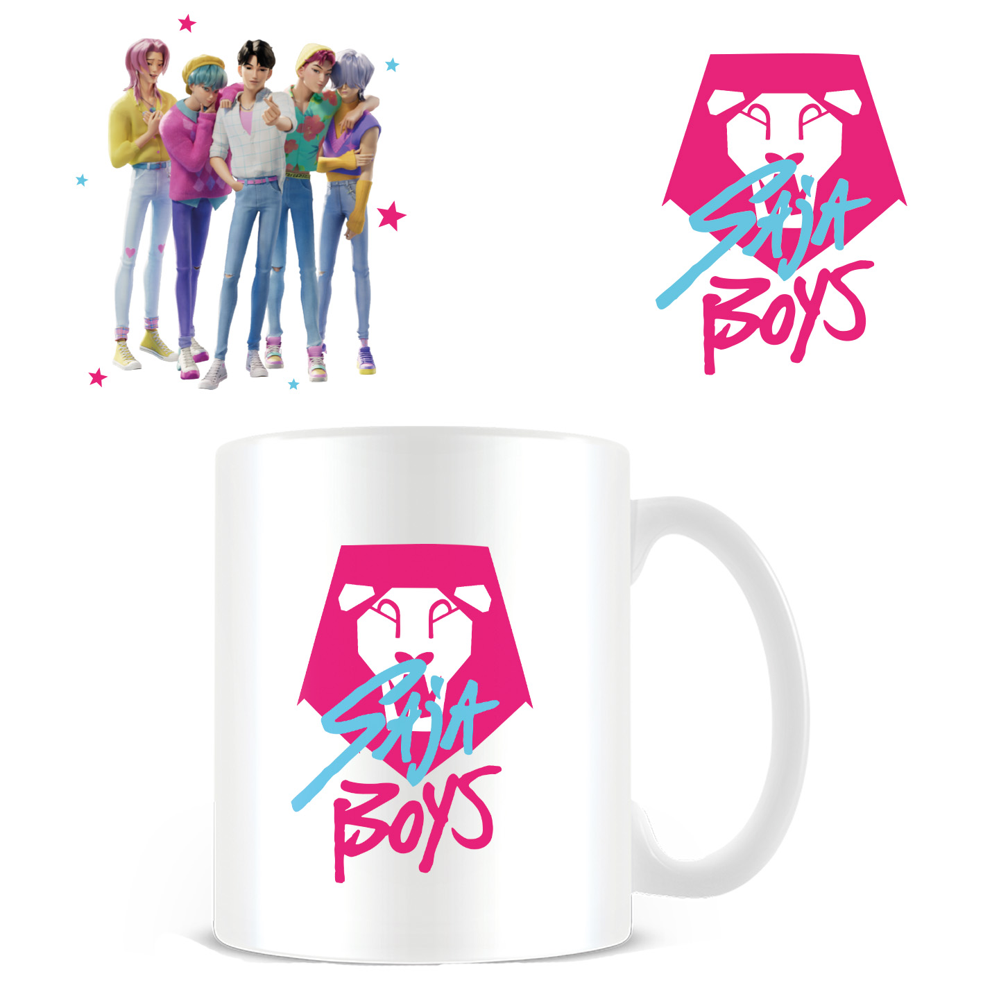 KPop Demon Hunters Mok Saja Boys 325 ml