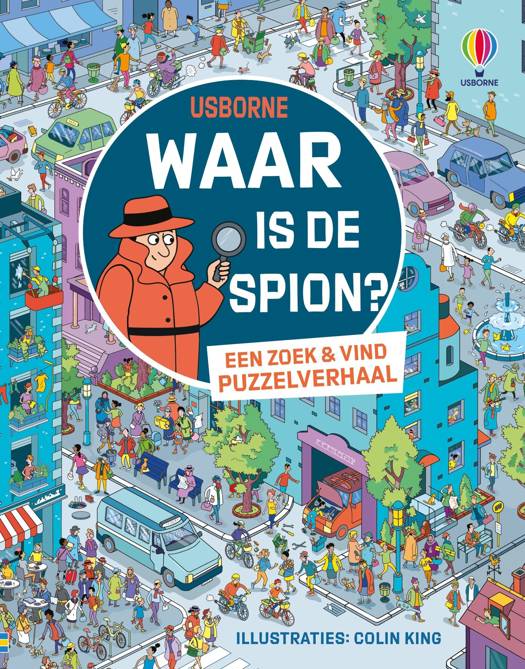 Waar is de Spion - Zoek & vind Puzzelverhaal
