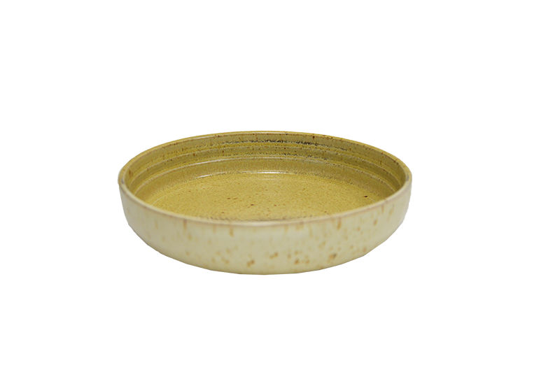 Animal Boulevard Design Ceramix Voerbak Keramisch 200 ml Diameter 12.5 cm Geel