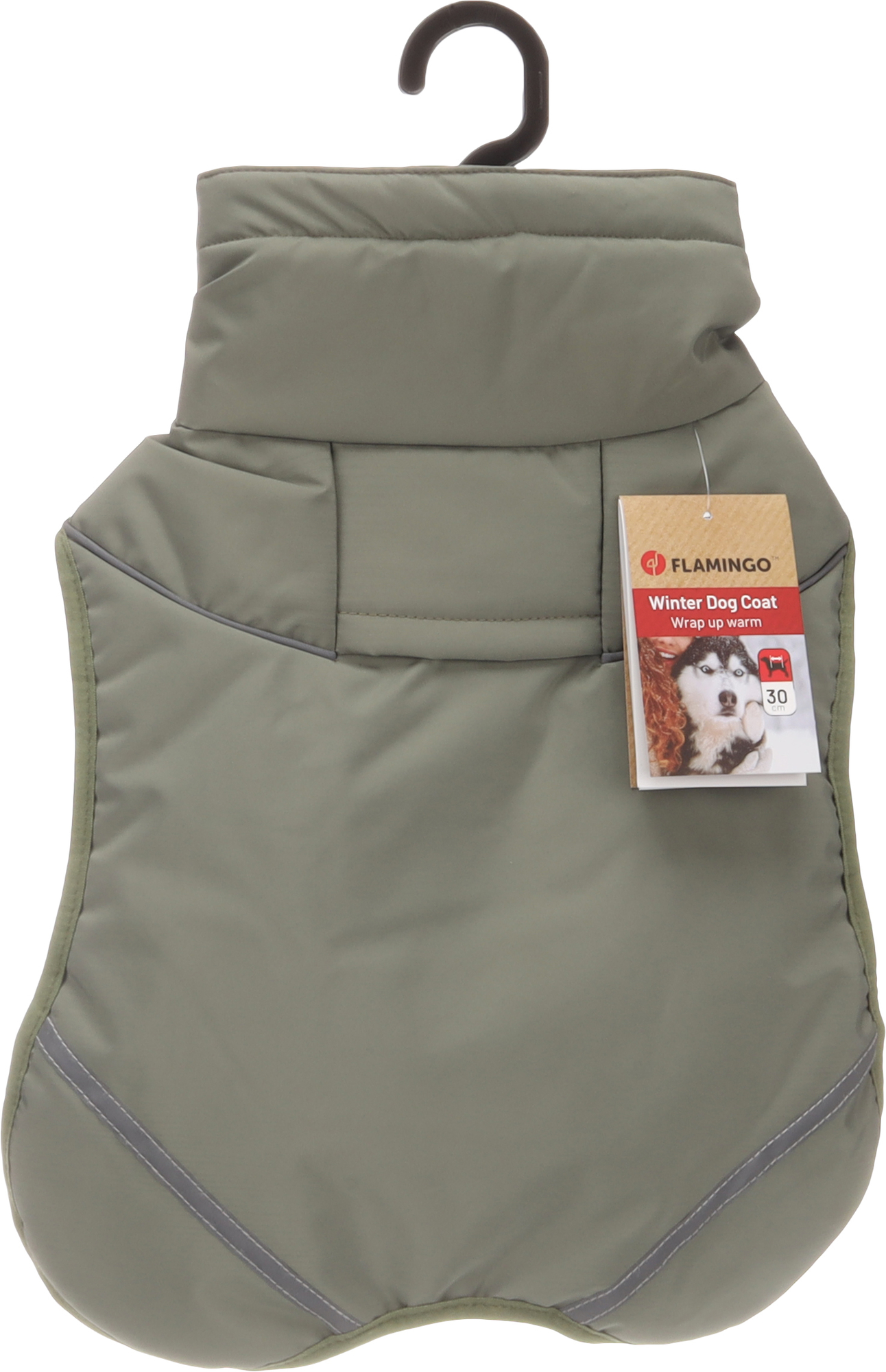 Flamingo Winterjas Lennox Groen - Hondenkleding - Jas - Pets Place