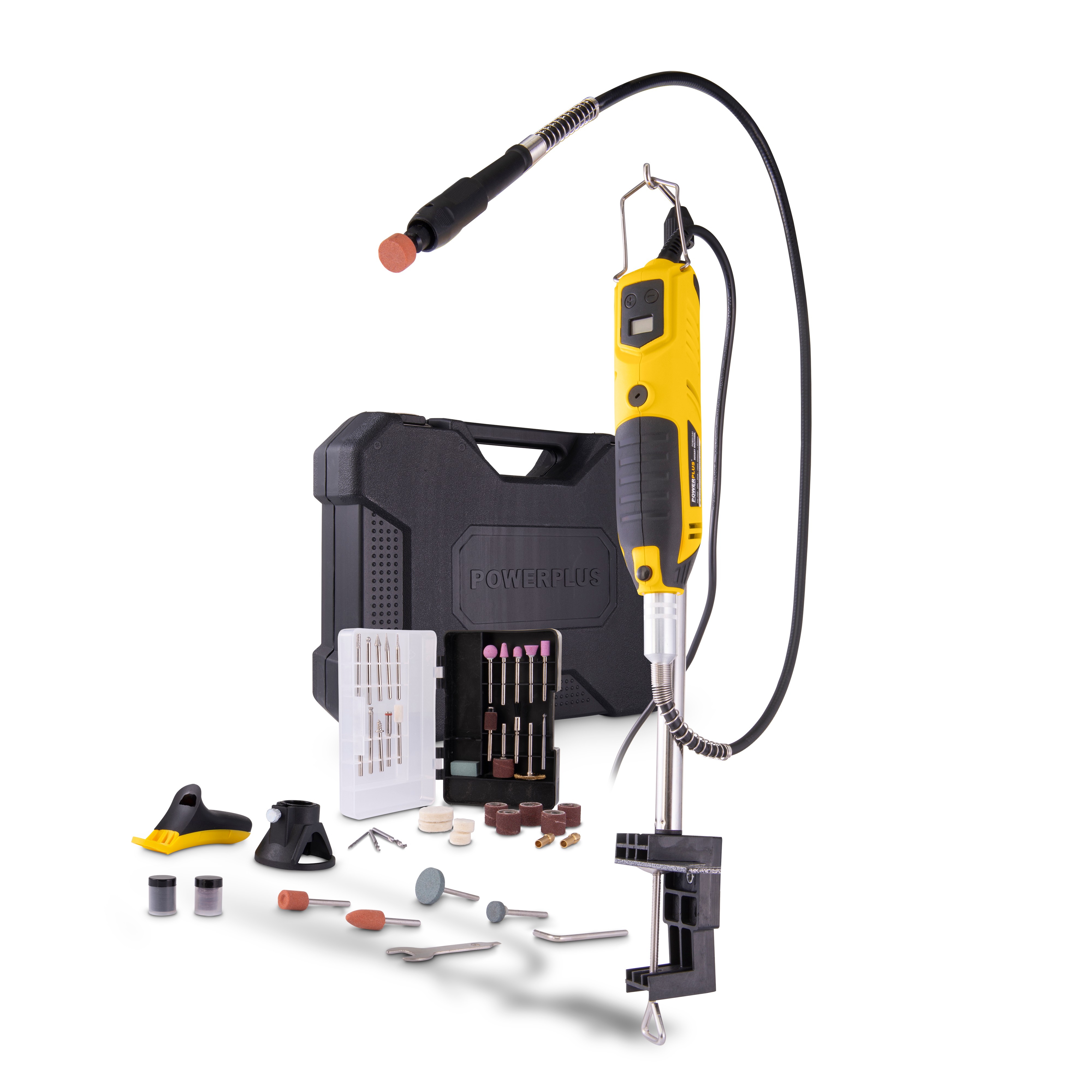 Powerplus POWX1341 Multitool 200 W met 126 Accessoires