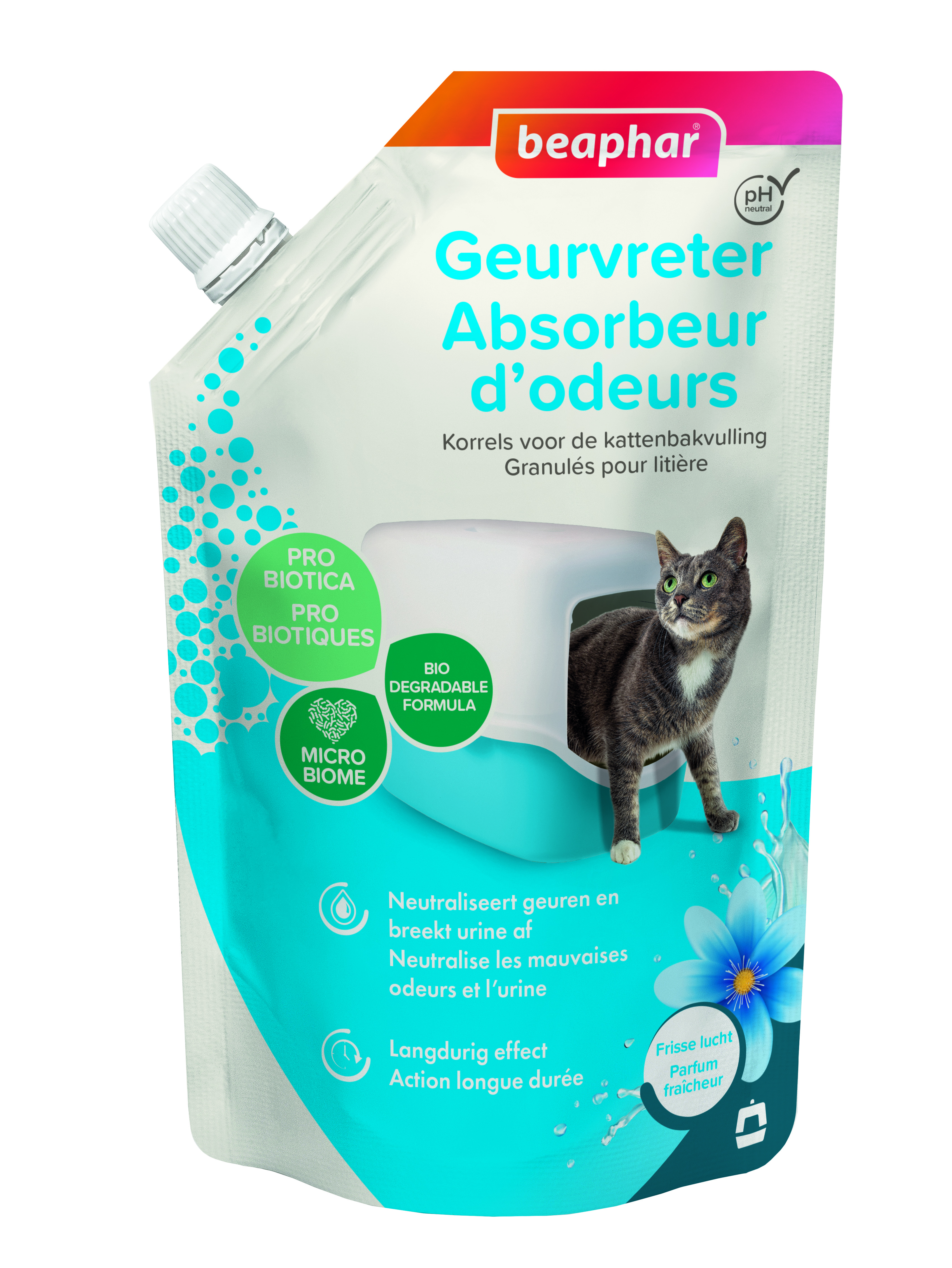 Beaphar Geurvreter Kattebak 400gr