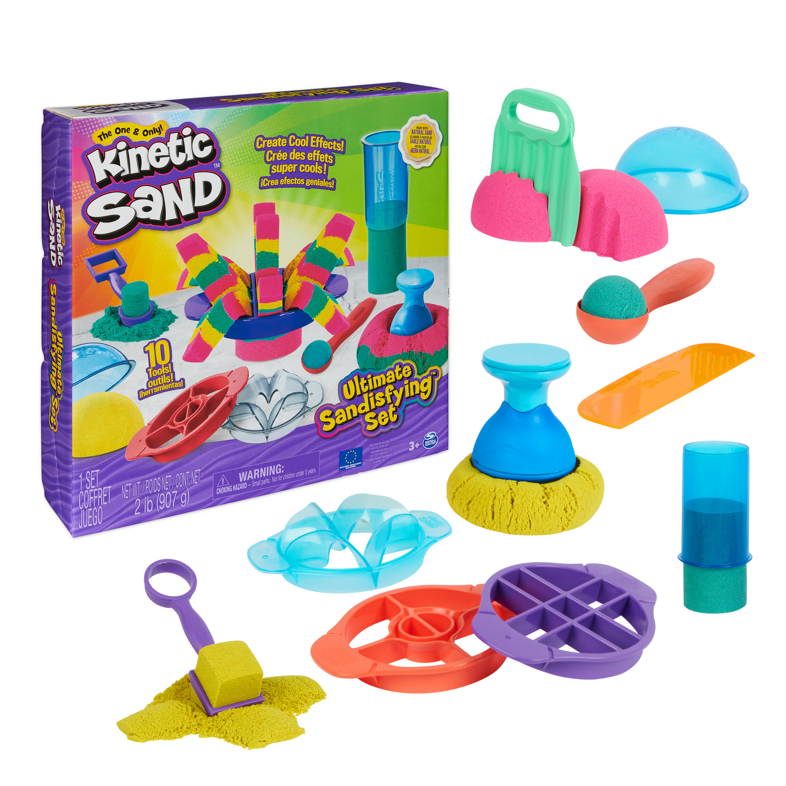 Kinetic Sand - Super Sandisfing Set