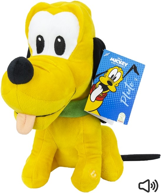 Lil' Bods Pluto 30 cm Knuffel met Geluid