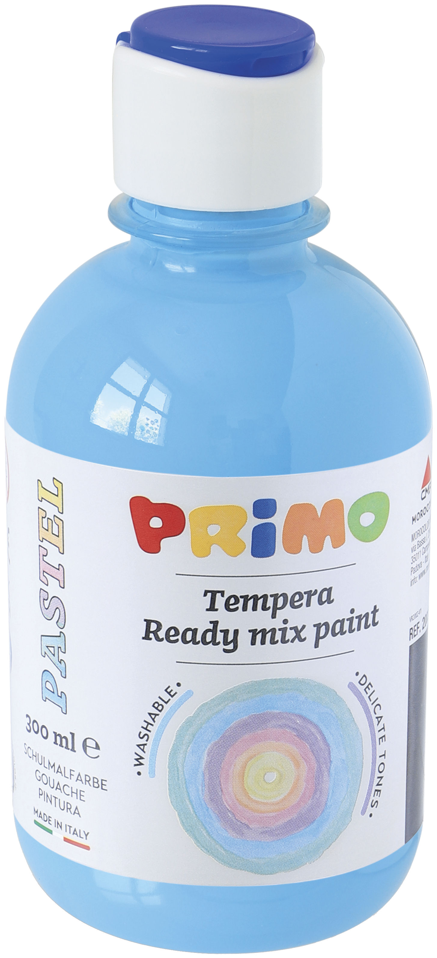Primo Plakkaatverf Ready Mix Tempera Pastel - Licht Blauw - 300 ml