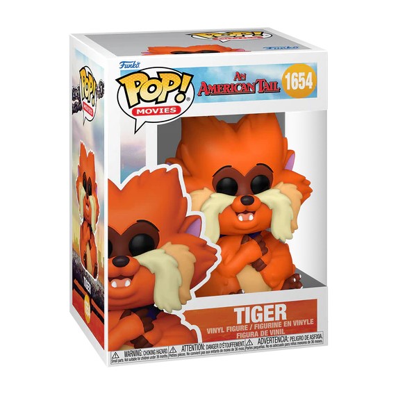 Funko Pop! Movies - An American Tail: Tiger 1654 Funko Pop! Movies - An American Tail: Tiger 1654
